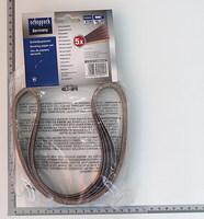 Scheppach grinding paper set with five belts for sanding paper