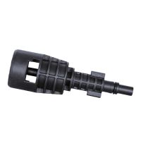 Scheppach quick connector with integrated locking feature for precise assembly