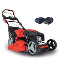 Scheppach self-propelled lawn mower MS226-53E with E-Start and 53 cm cutting width