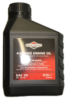 Briggs & Stratton 4-stroke engine oil (SAE 30) for air-cooled engines, 0.5 liters