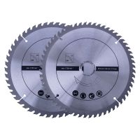 Scheppach circular saw blade featuring 48 and 60 teeth, 254 mm diameter, 30 mm width, 2.8 mm thickness, max. 5700 rpm