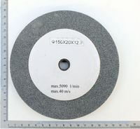 Scheppach grinding disc with dimensions Ø 150 x 20 x 12.7 mm, close-up view